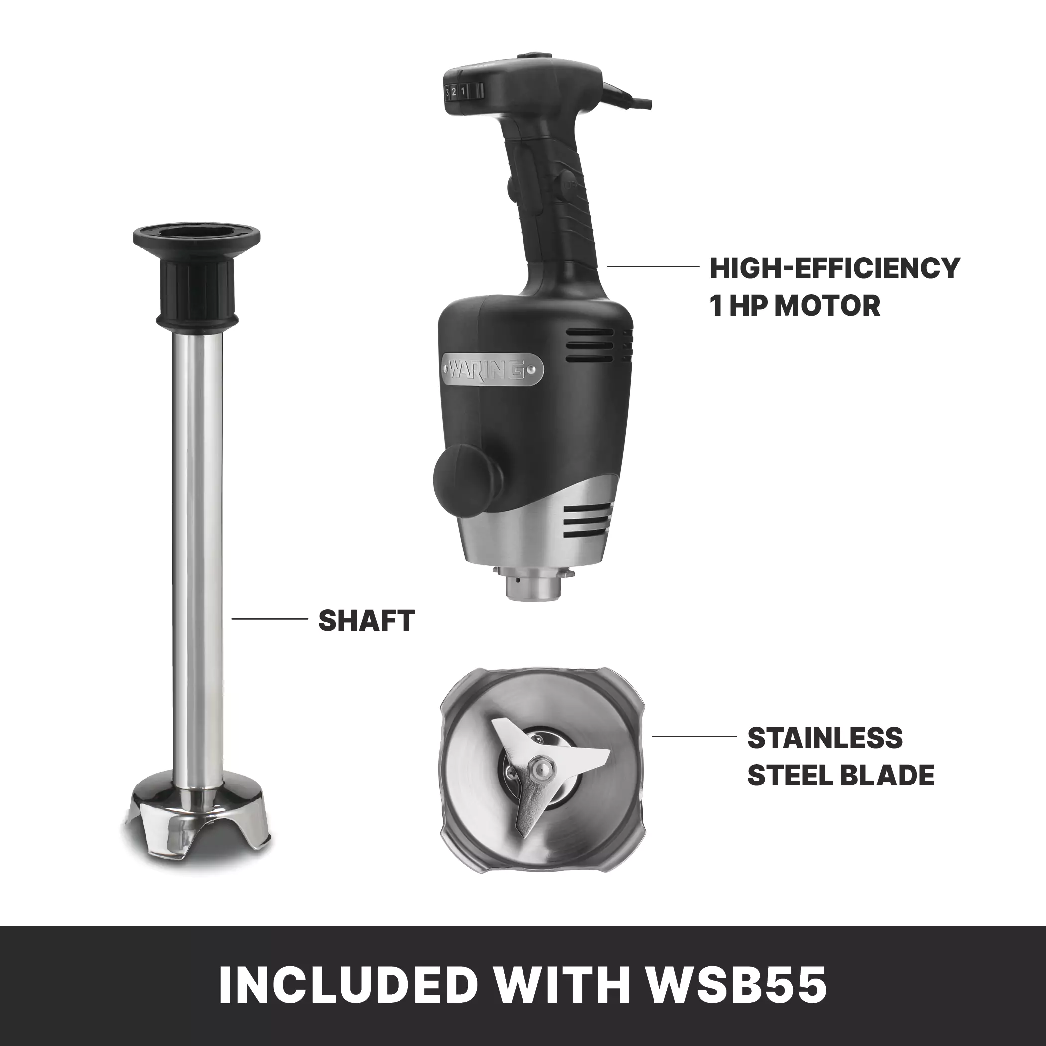 14" Heavy-Duty Big Stik Immersion Blender